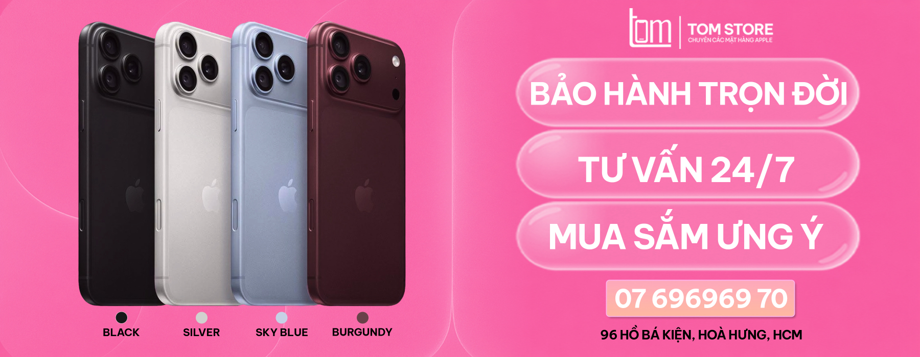 TOMSTORE banner
